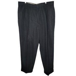 Yves Saint Laurent Size 38 Black Cuffed Dress‎ Pants Men's